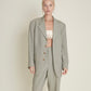 Carterier Vague Sage '90s Suit - Men's Suit Reworked for Women