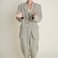 Carterier Vague Sage '90s Suit - Men's Suit Reworked for Women