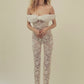 Carterier Get Laced White Ice Stirrup Jumpsuit