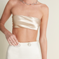 Carterier Champagne Yellow Diamanté Dream Makeshift Dress to Skirt & Top