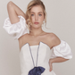 Carterier Monaco White Upcycled Corset